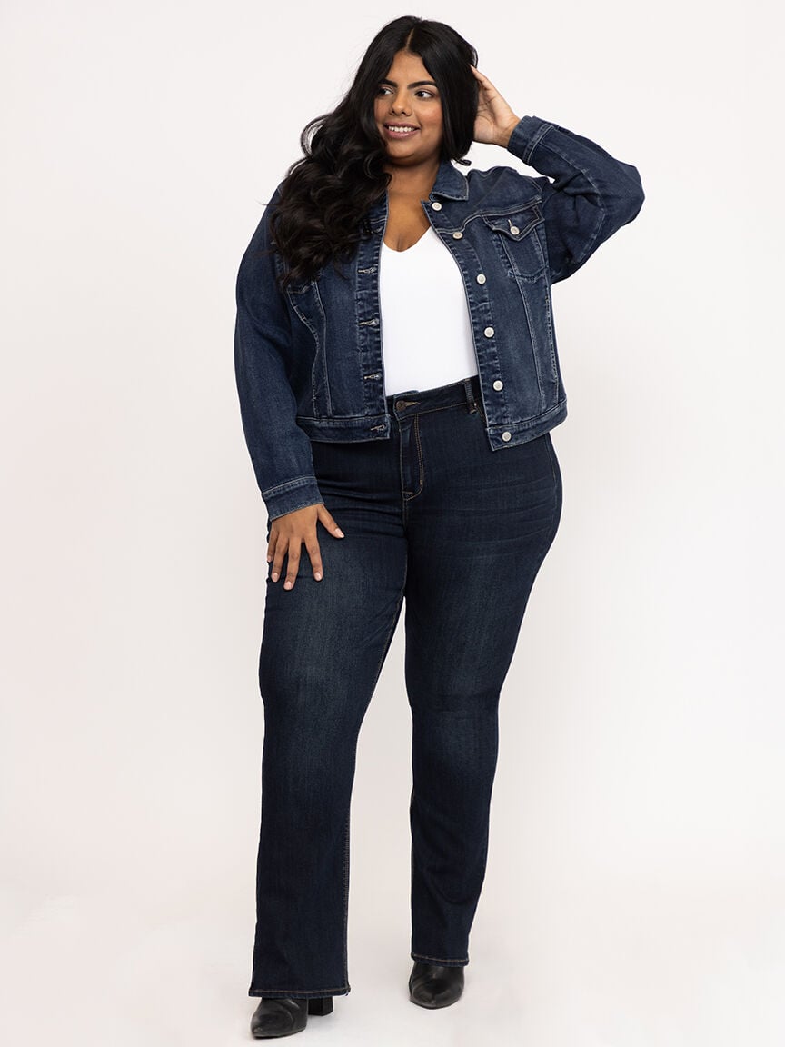 Women's Plus Baby Boot Jeans