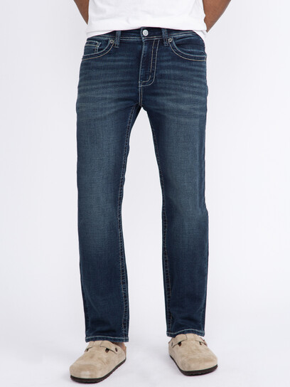 Men's Comfort Denim Slim Straight Jeans