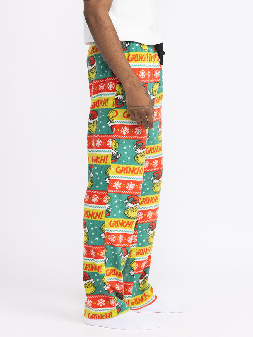 Men's Grinch Sleep Set Image 5