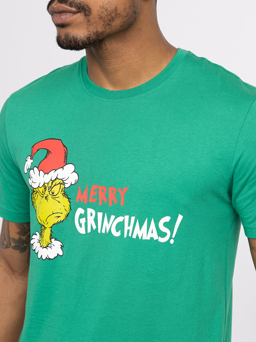 Men's Grinch Sleep Set Image 3