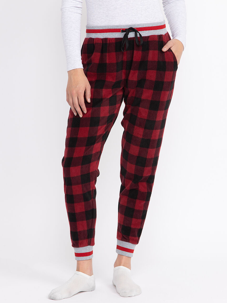 Women's Plaid Sleep Set Image 4