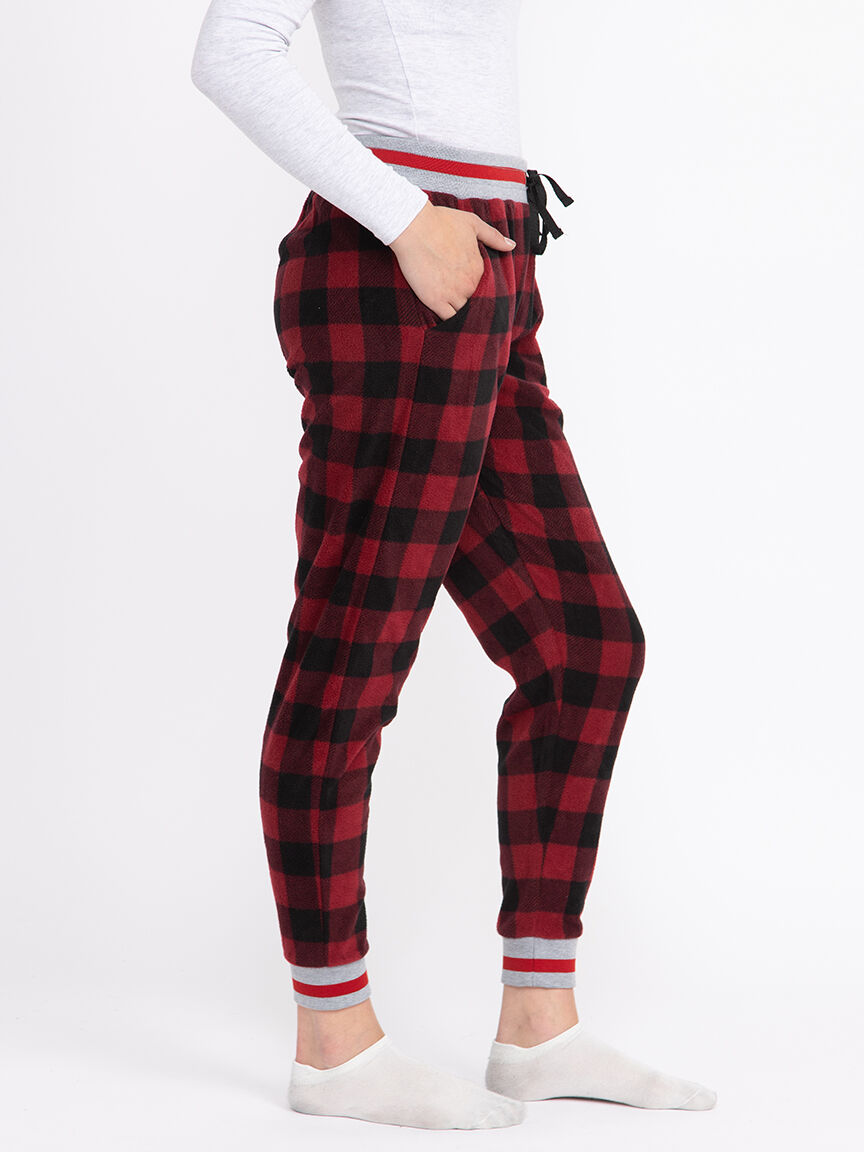 Women's Plaid Sleep Set Image 5