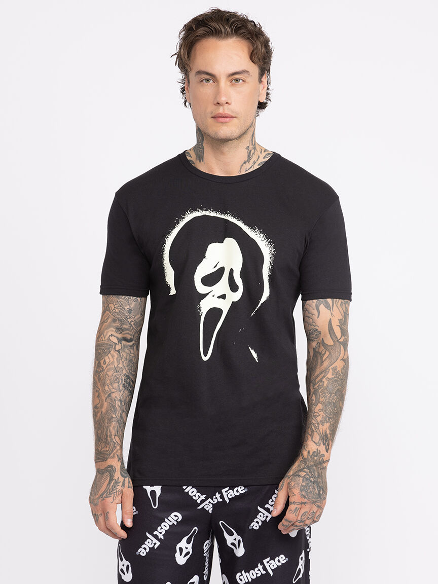 Men's Ghost Face Sleep Set Image 2