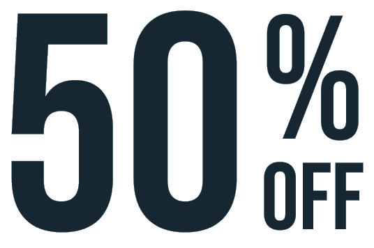 50% Off Sitewide