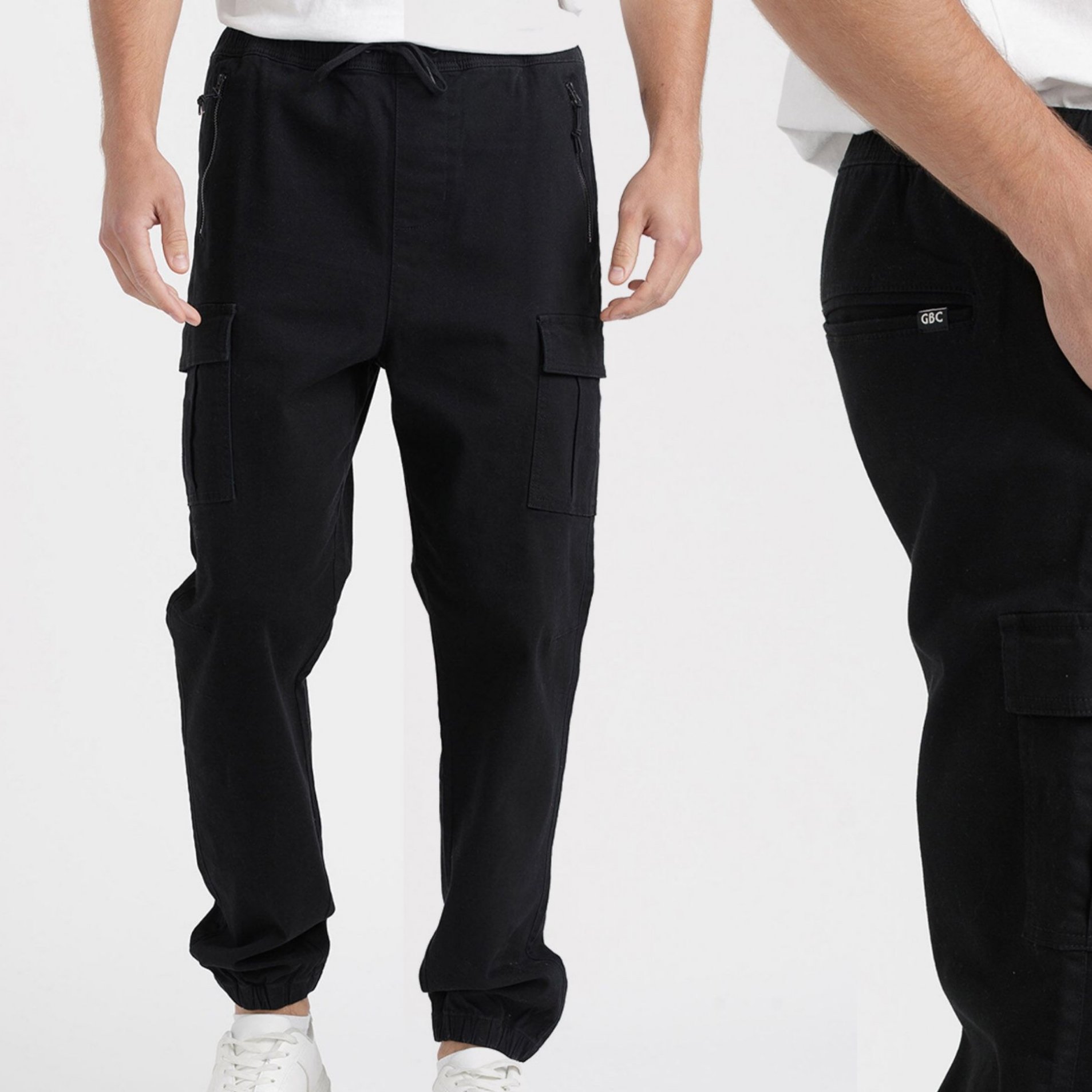 How to Wear Men's Twill Joggers