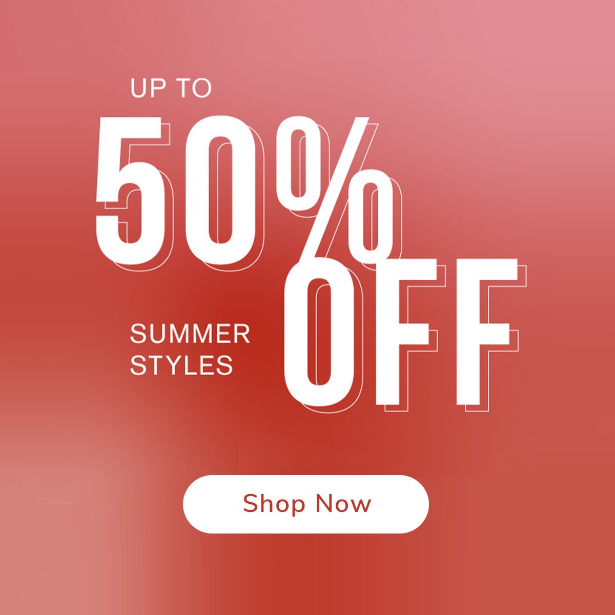 Up to 50% off summer styles