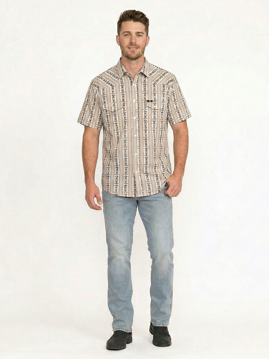 Men's Geo Print Shirt