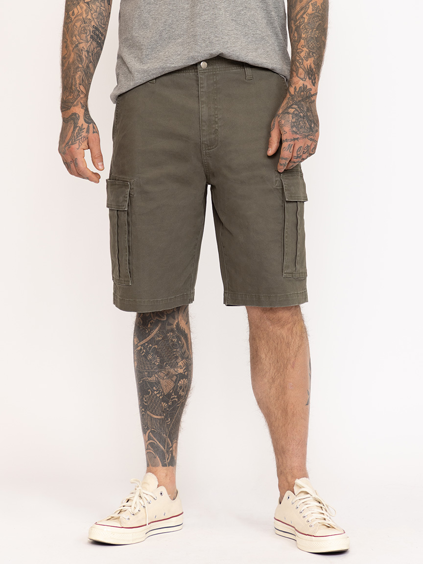 Men's Washed Cargo Short