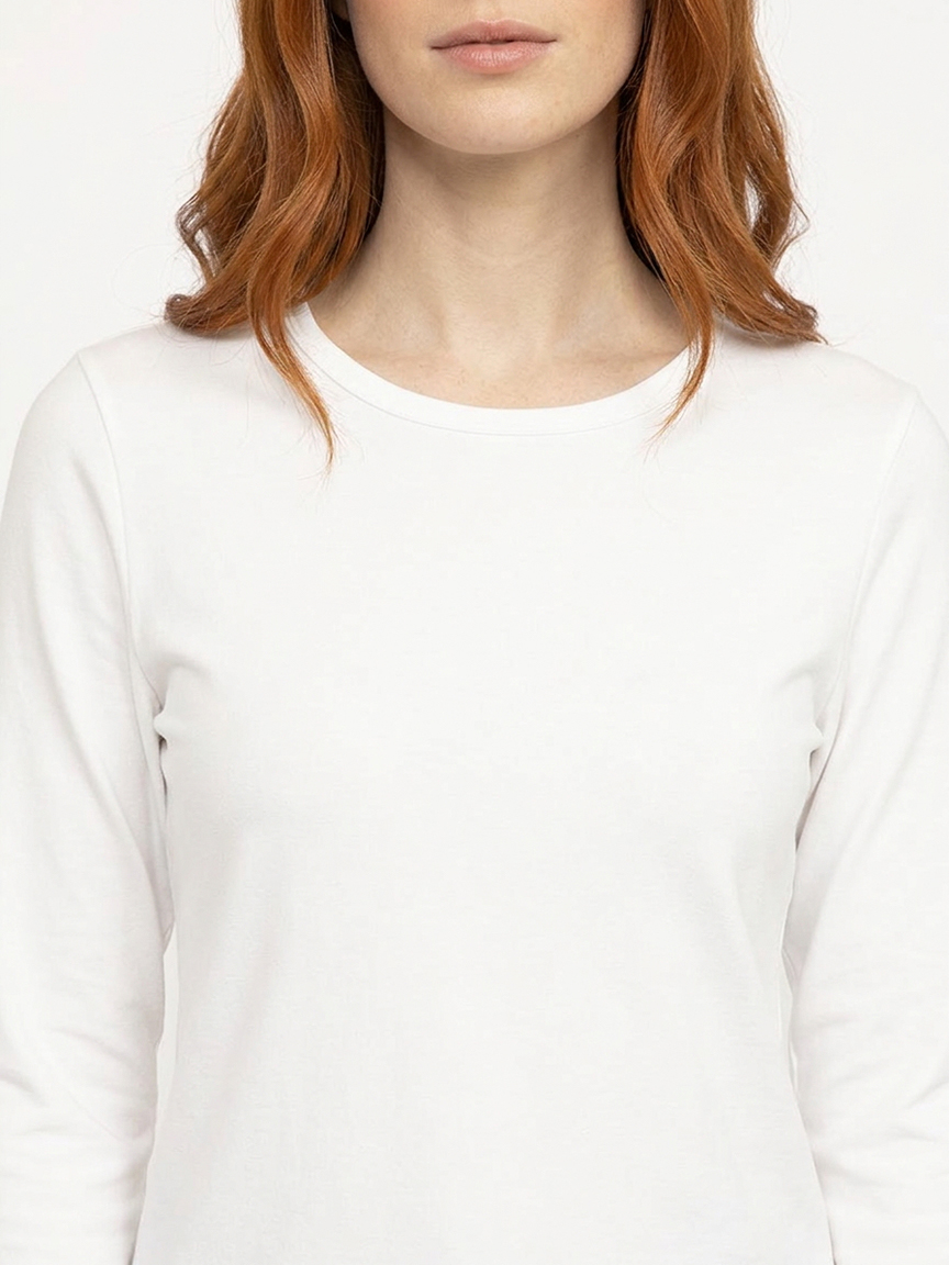 Women's Crew Neck Long Sleeve Tee