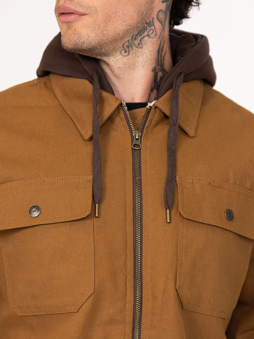 Men's Sherpa Lined Shirt Jacket