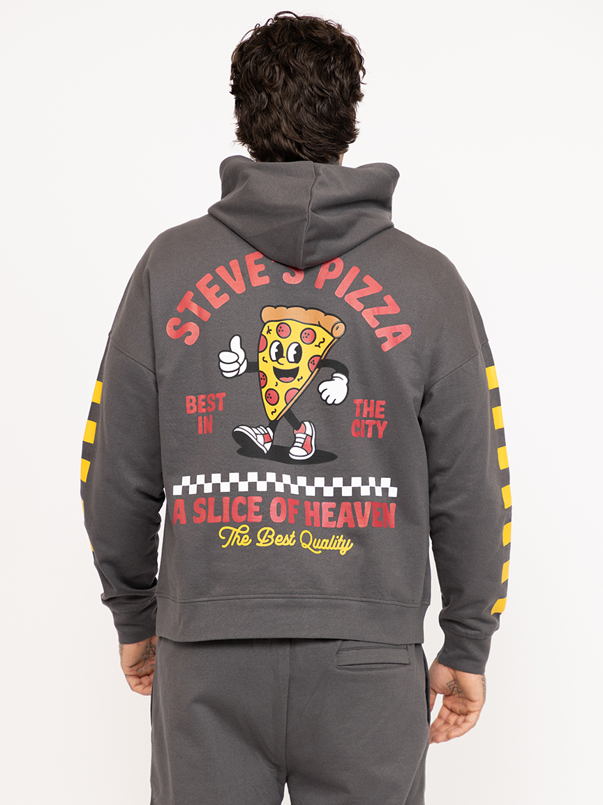 Men's Steve's Pizza Hoodie Warehouse One