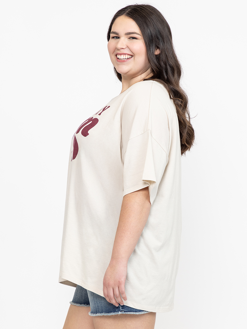 Women's Mom Era Oversized Tee
