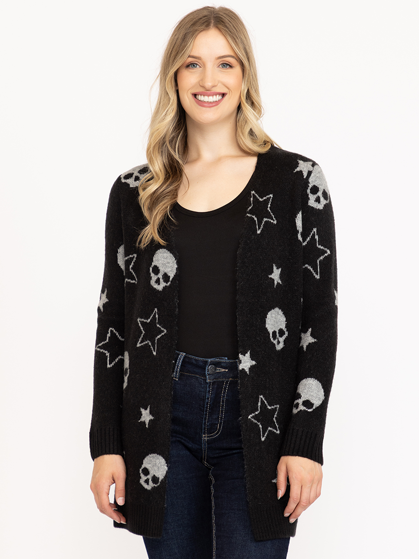Women's Skull Cardigan