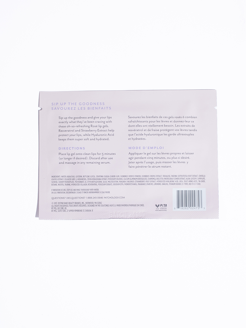 Patchology Lip Gel Mask