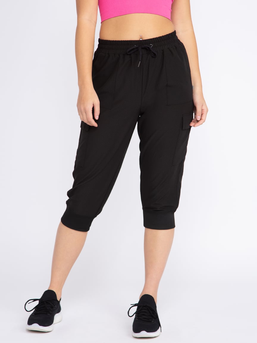 Women's Hybrid Cargo Capri Jogger Warehouse One