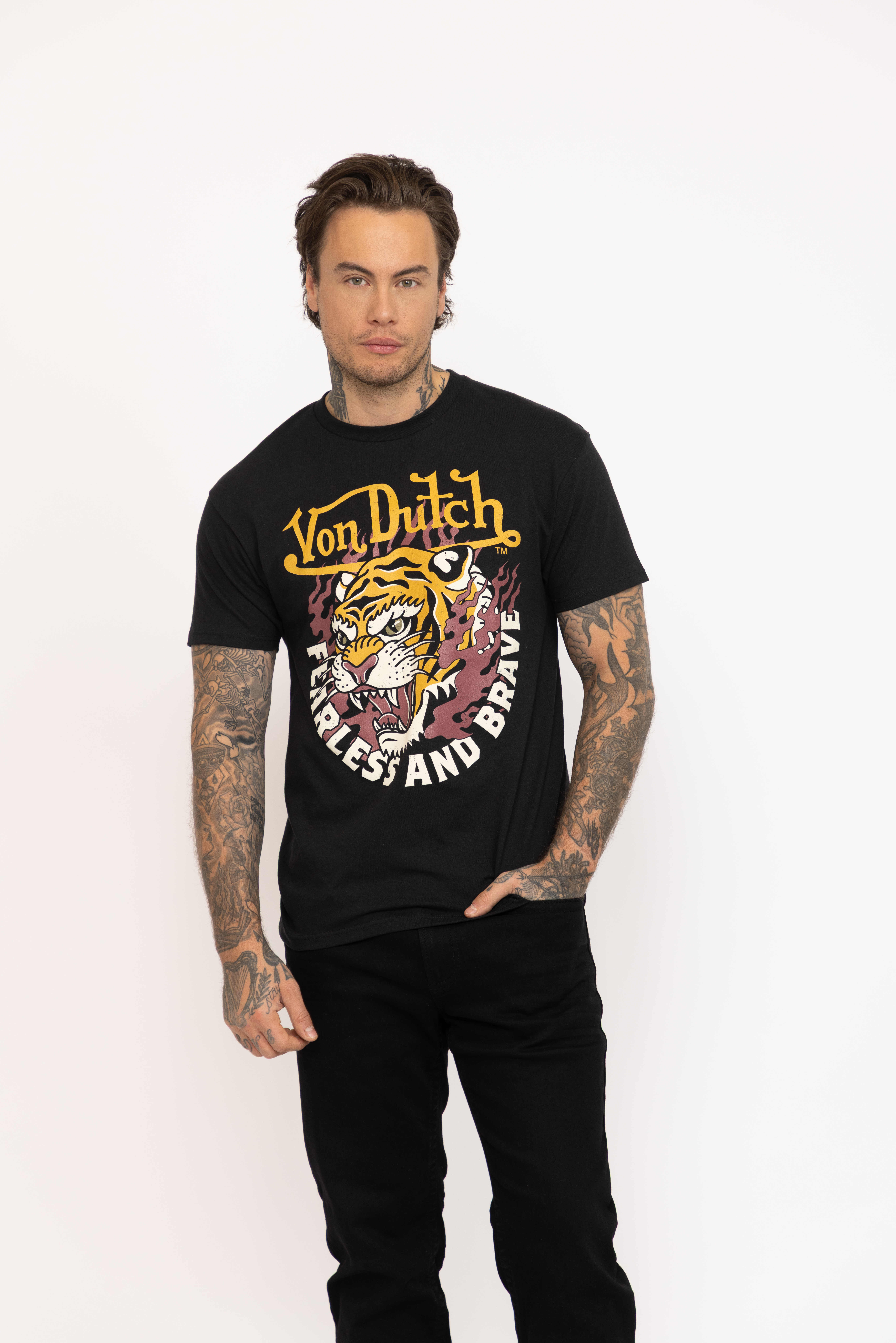 Men's Fearless & Brave Tee