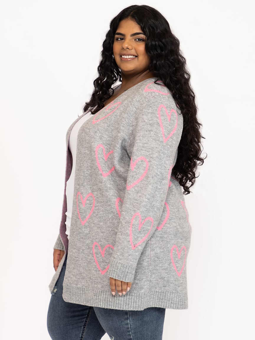 Women's Heart Cardigan