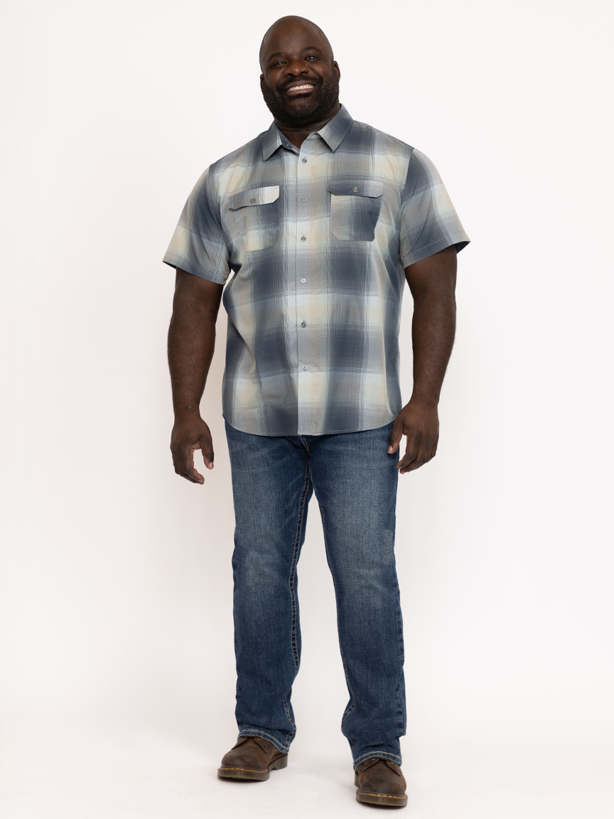 Men's AC Plaid Hybrid Shirt
