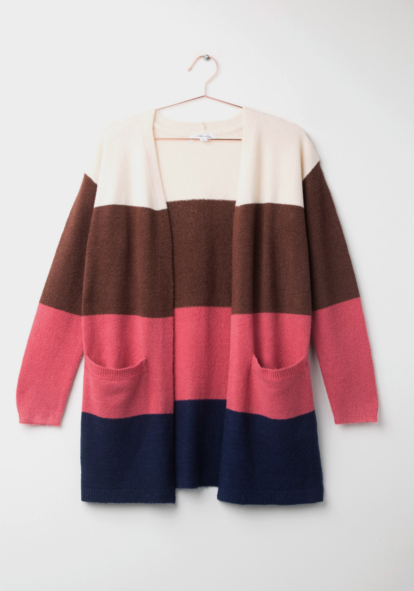 Women's Colour Block Cardigan Warehouse One