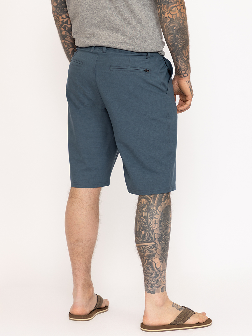 Men's Teal Hybrid Shorts
