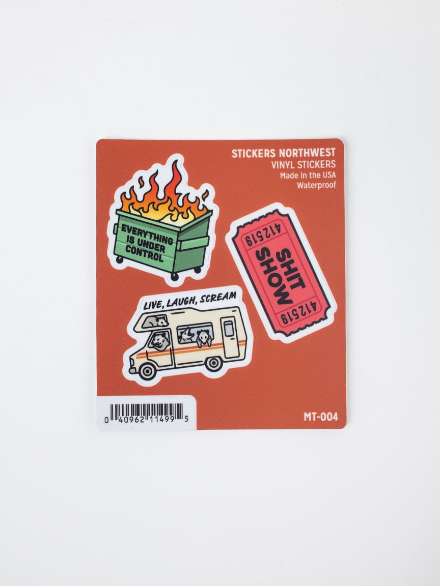 Dumpster Fire Stickers