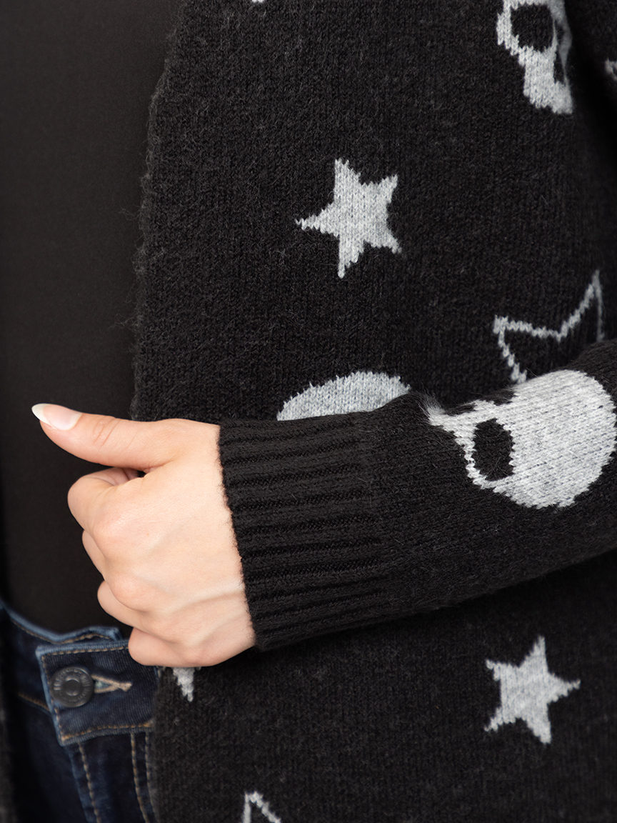 Women's Skull Cardigan