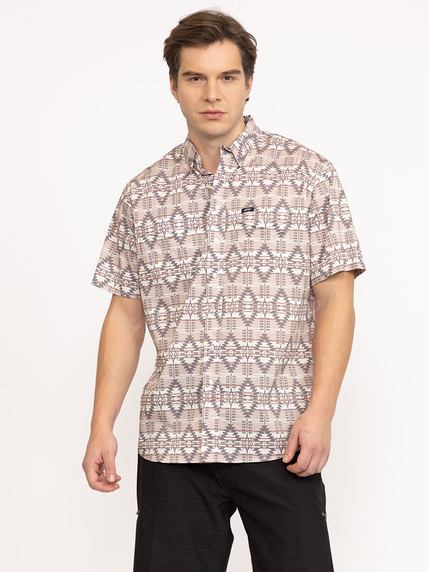 Men's Geo Print Shirt