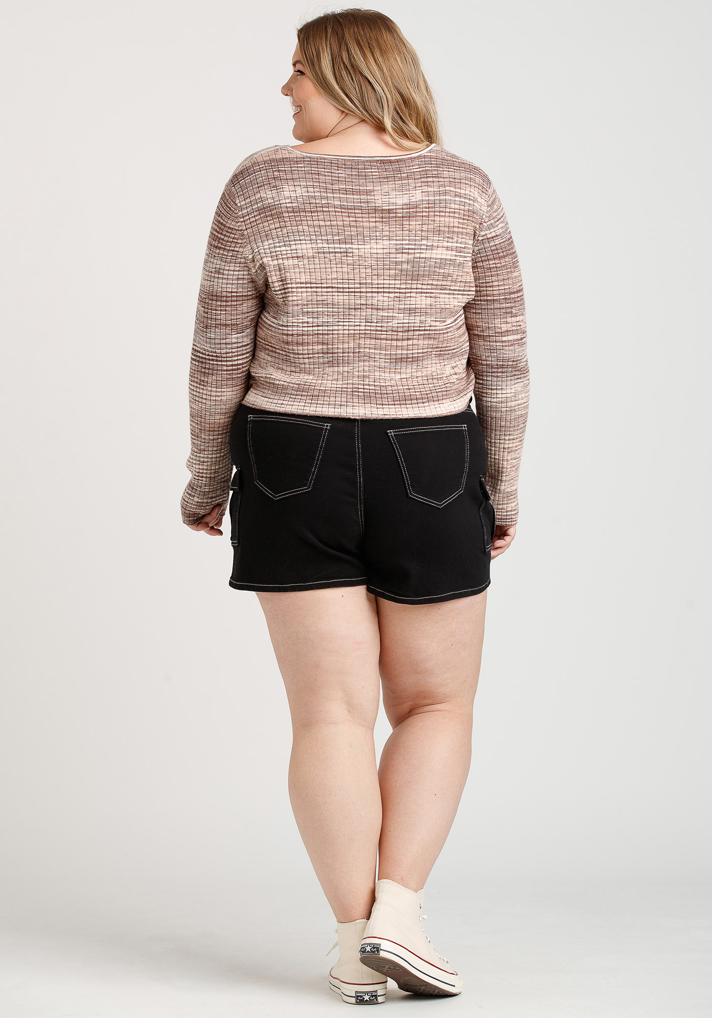 Women's Space Dye Cardigan