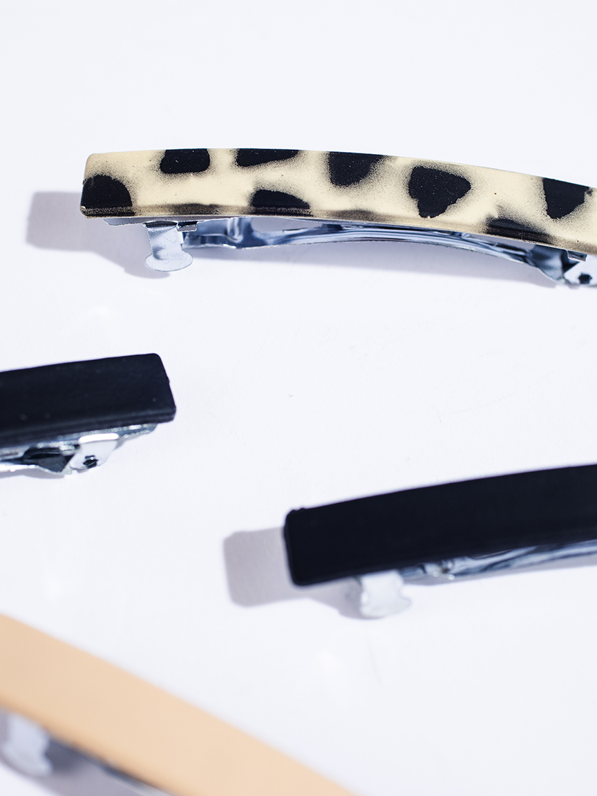 Women's Leopard Barettes