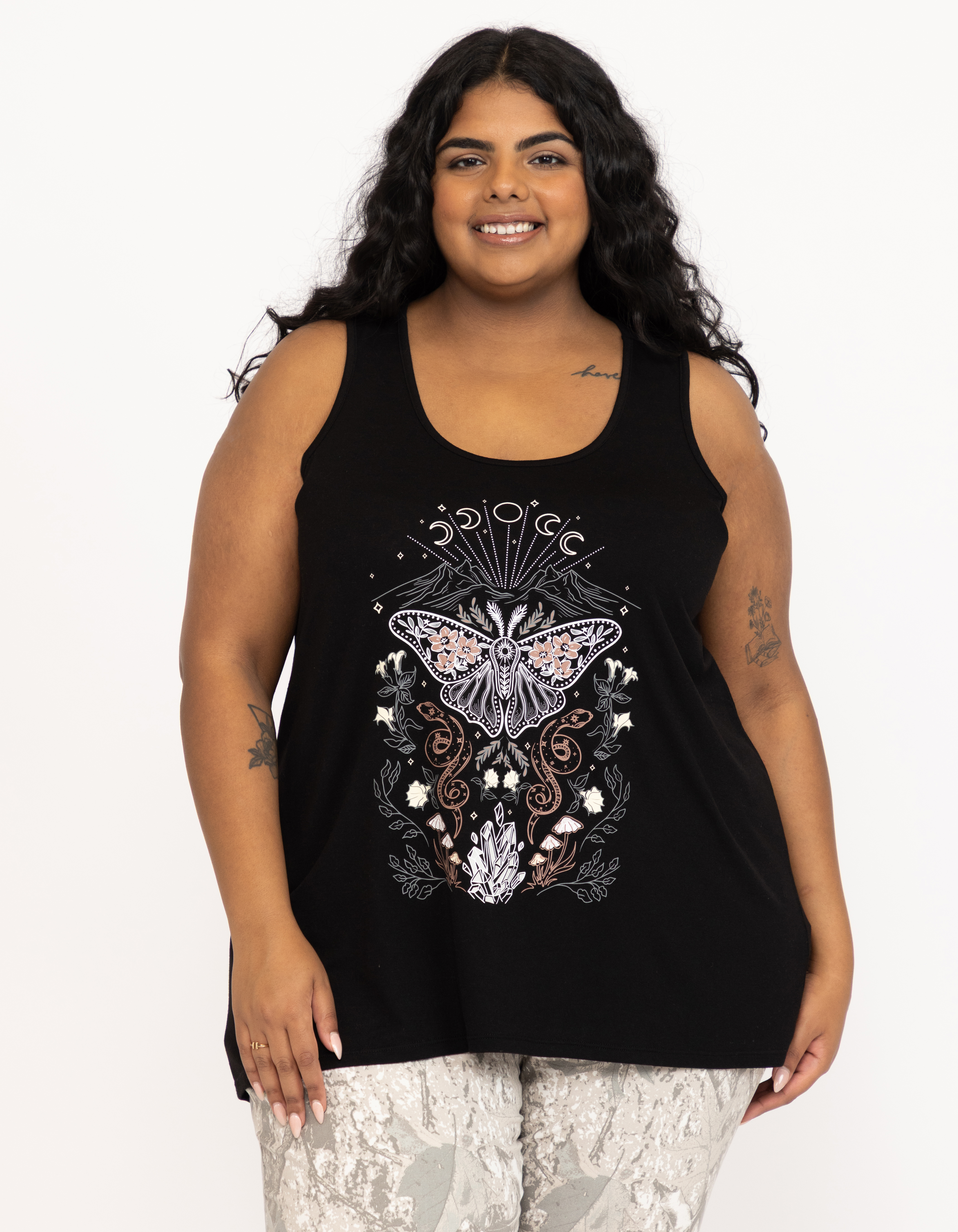 Women's Butterfly Racerback Tank
