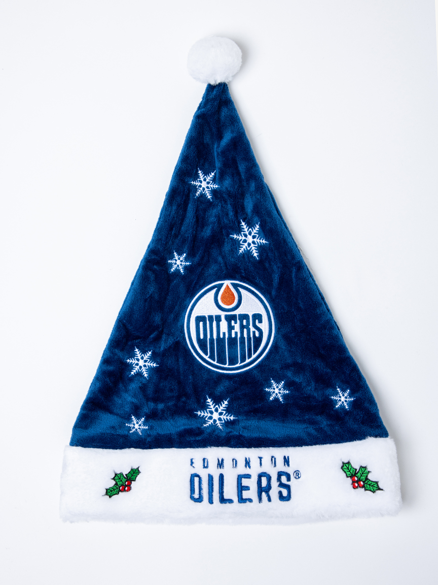 NHL Edmonton Oilers Santa Hat