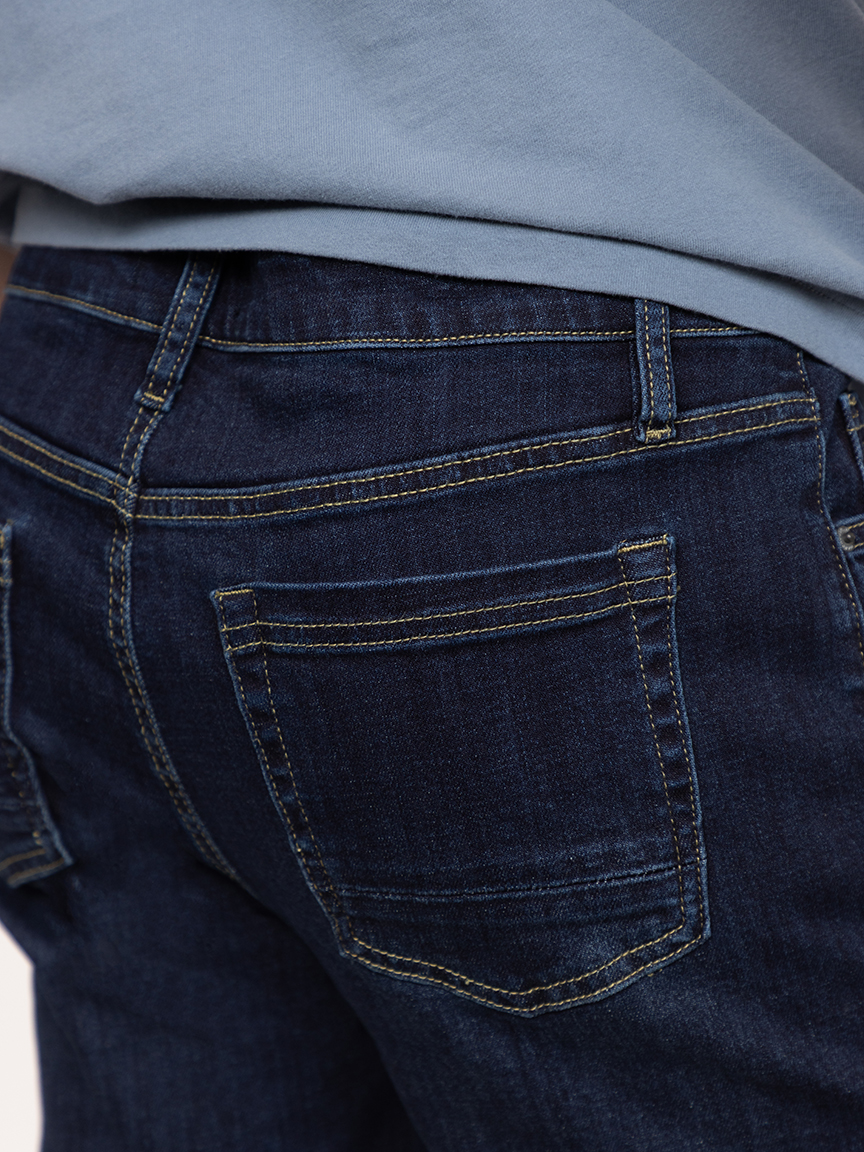 Men's Indigo Relaxed Slim Jeans