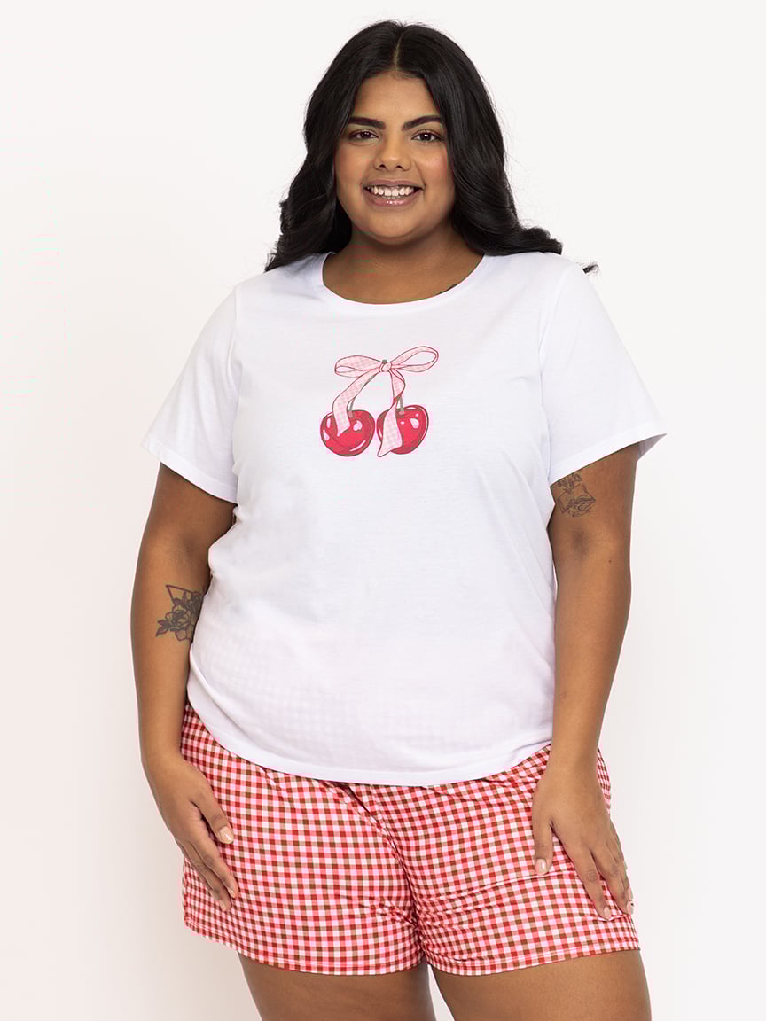 Women's Cherry Sleep Tee