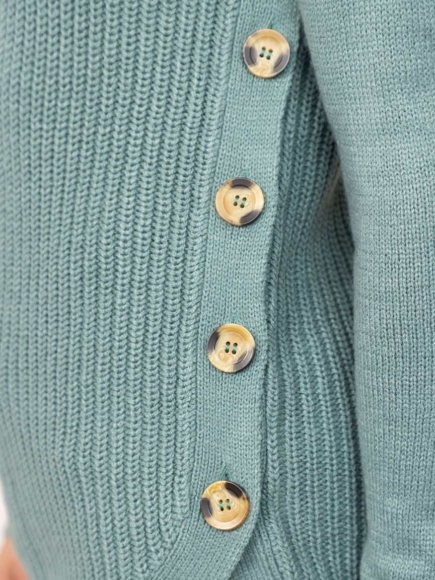 Women's Side Button Sweater