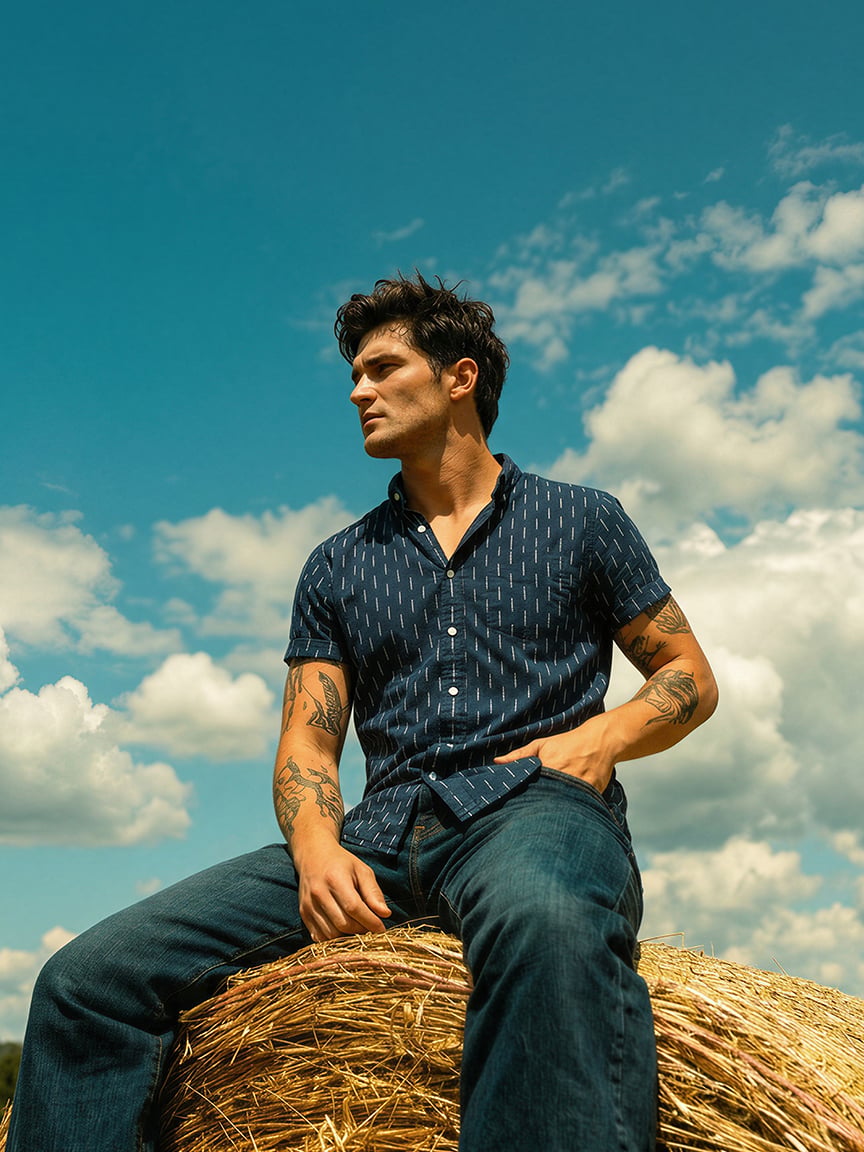 Men's Stripe Shirt