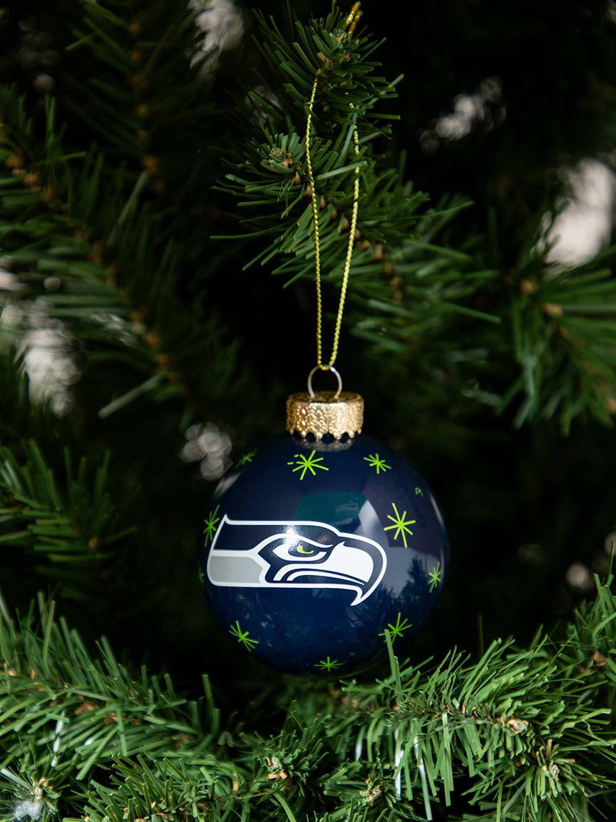 Seattle Seahawks Noël Tree Ornement Stump Neuf - Vacances