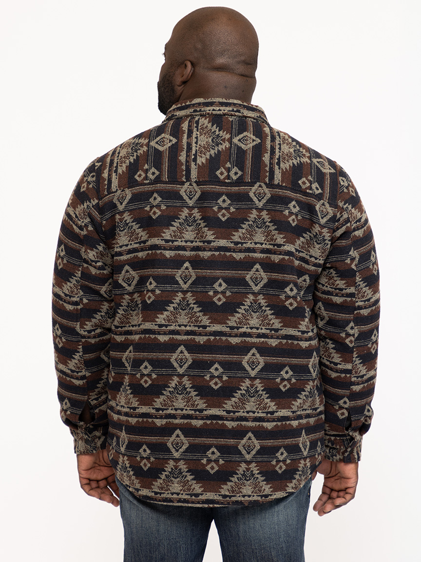Men's Geo Flannel Shacket