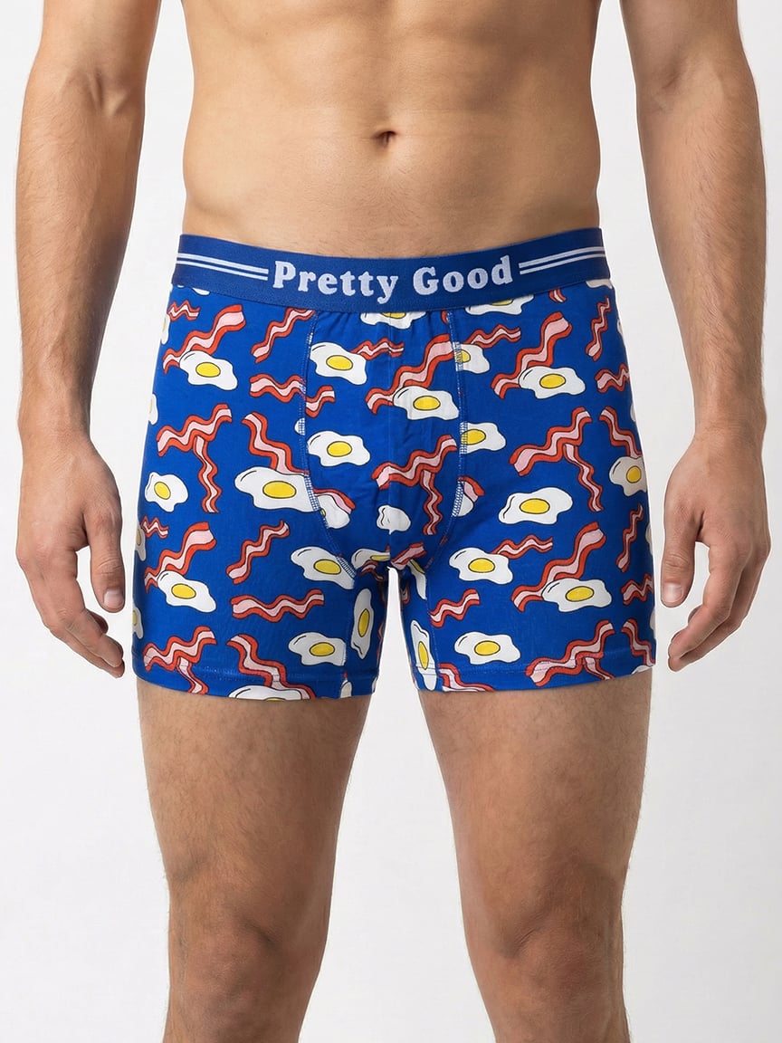 Men's Bacon Boxer Brief