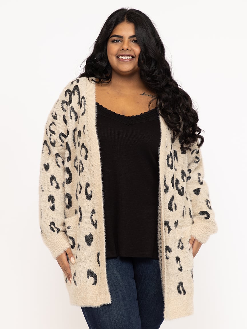 Women's Leopard Cardigan