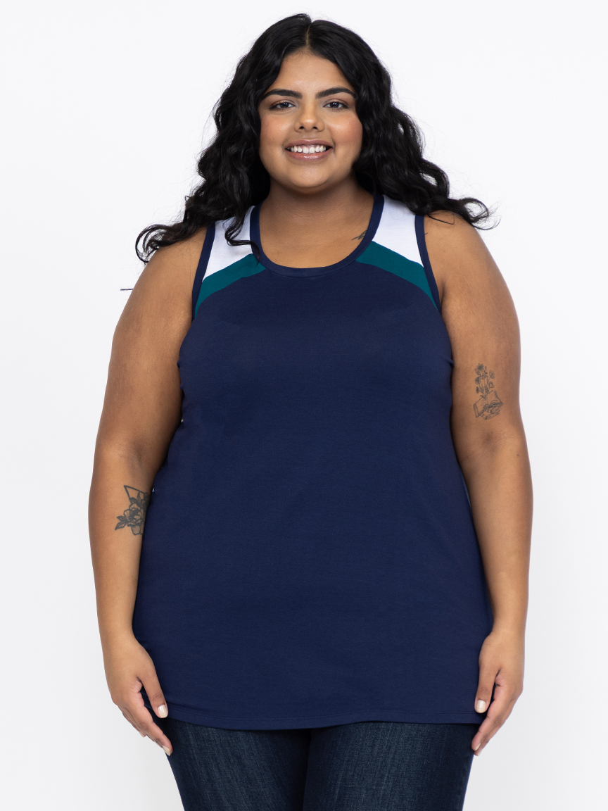 Women's Baseball Tank Warehouse One