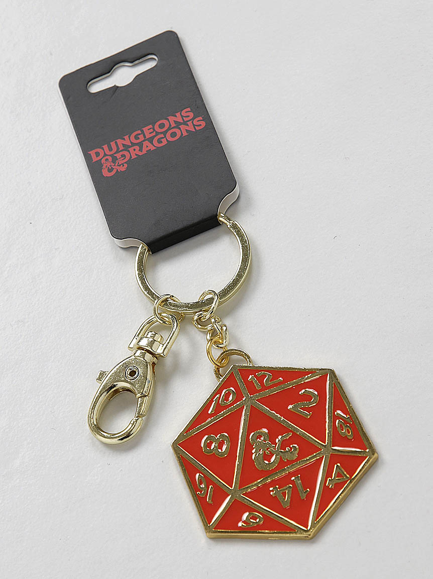 D D Dice Keychain Warehouse One