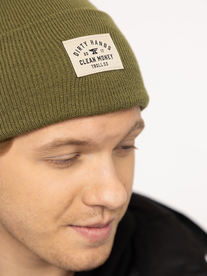 Men's Dirty Hands Clean Money Beanie
