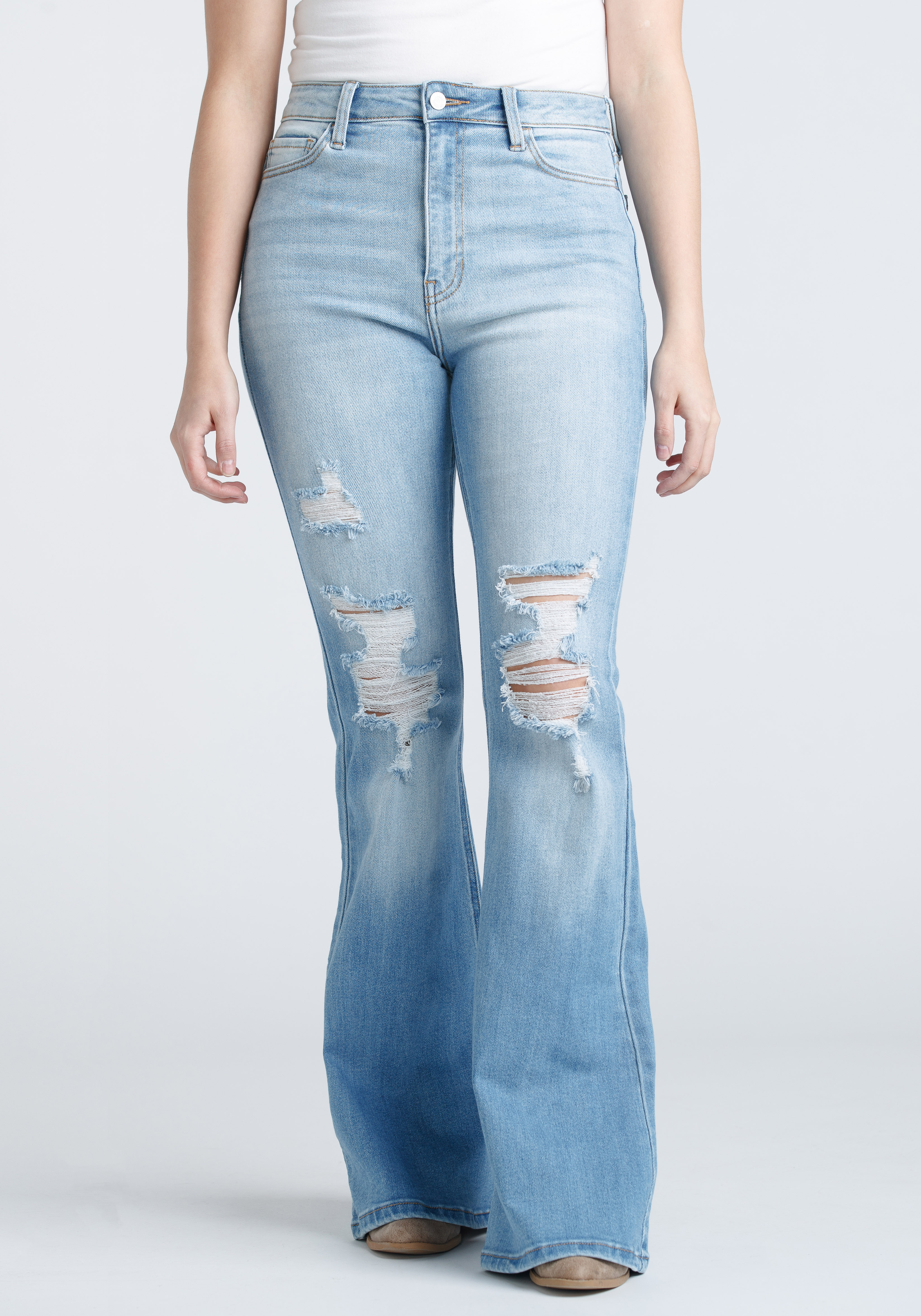 パンツ grim crawler destroyed flare jeans size1 Grim Crawler destroyed flare jeans size 1