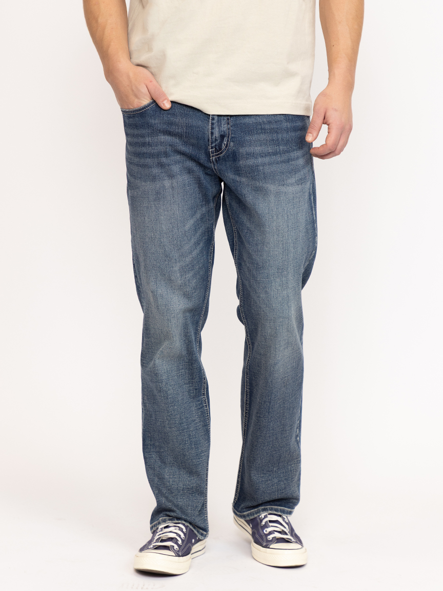 Men's Medium Wash Classic Boot Jeans Warehouse One