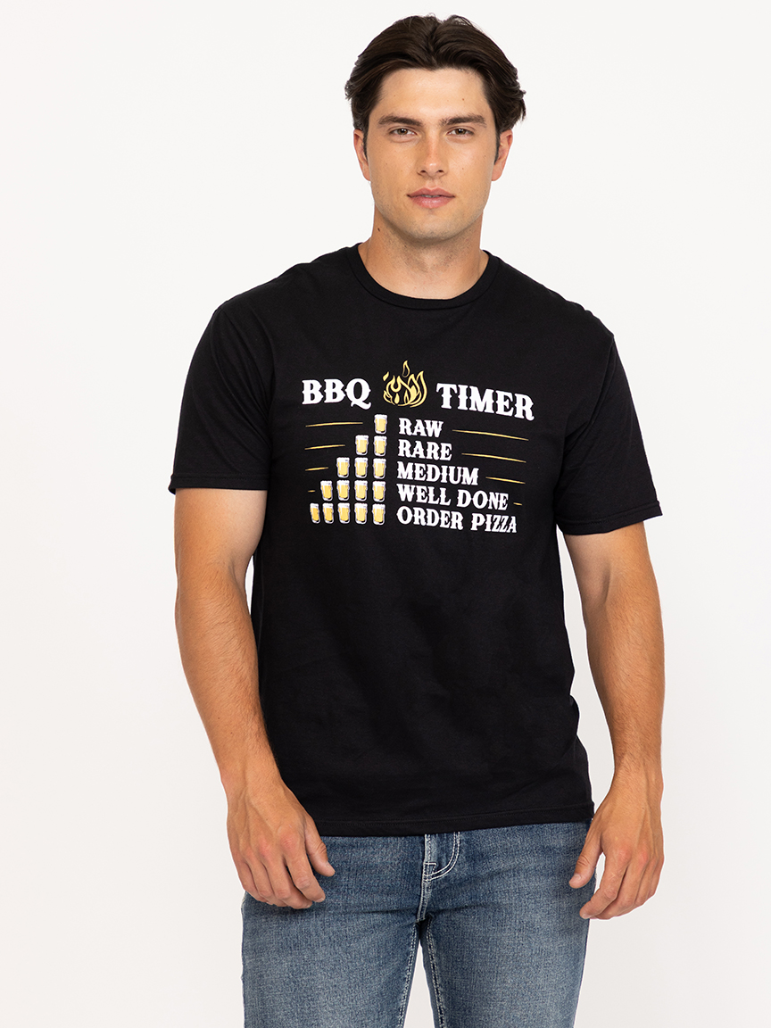 Men's BBQ Timer Tee
