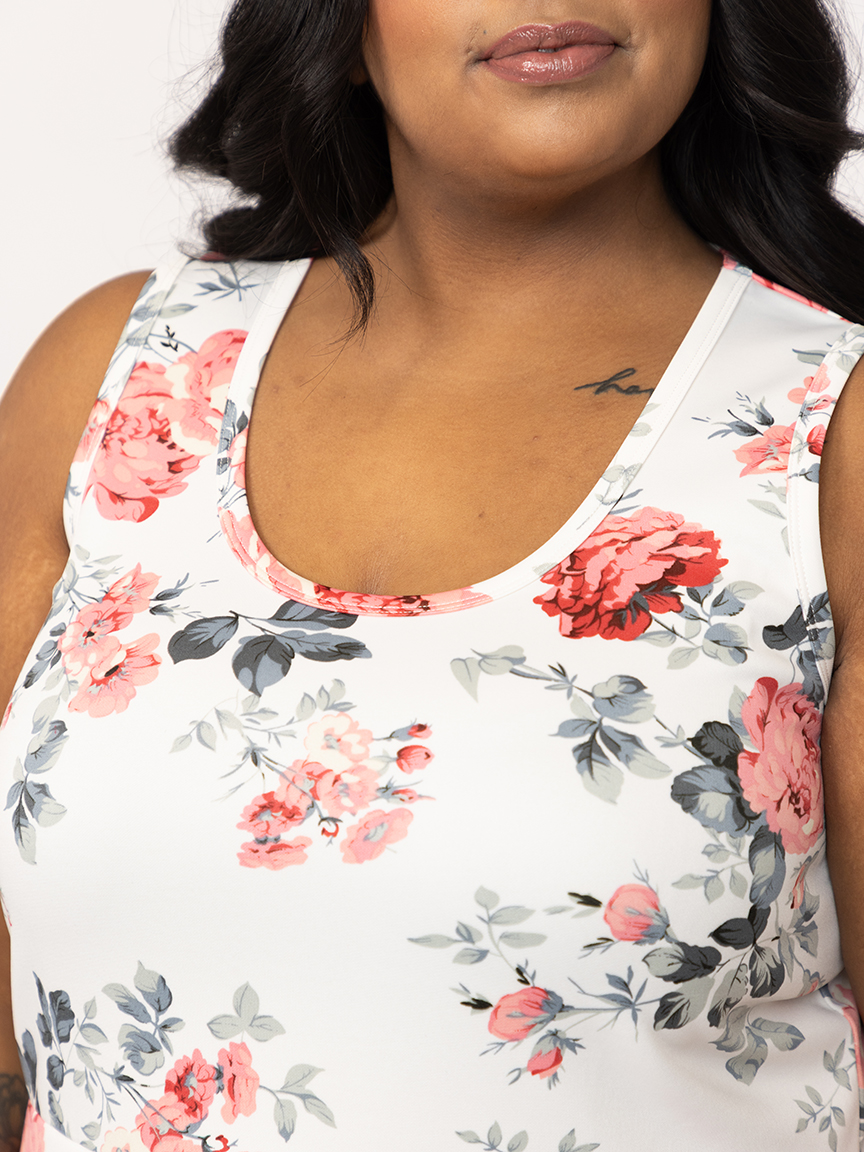 Women's Floral Skater Dress