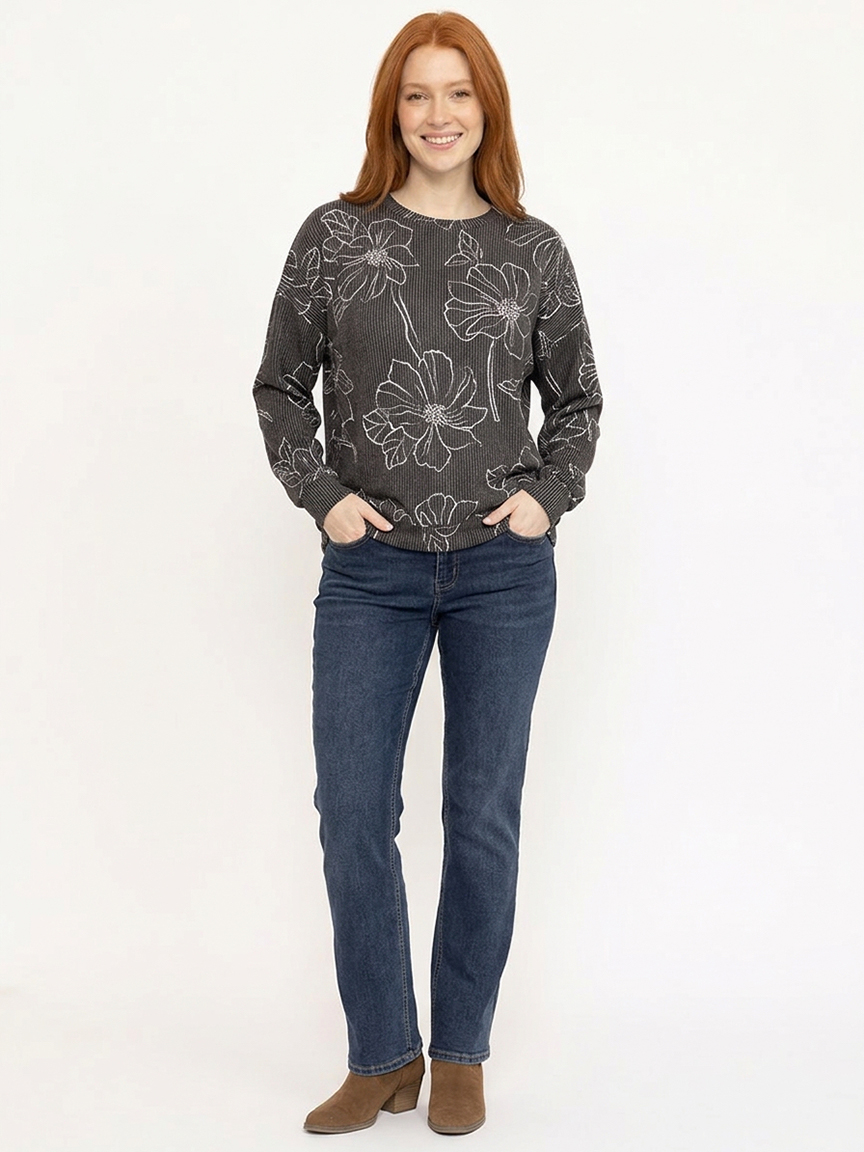 Women's Floral Print Top