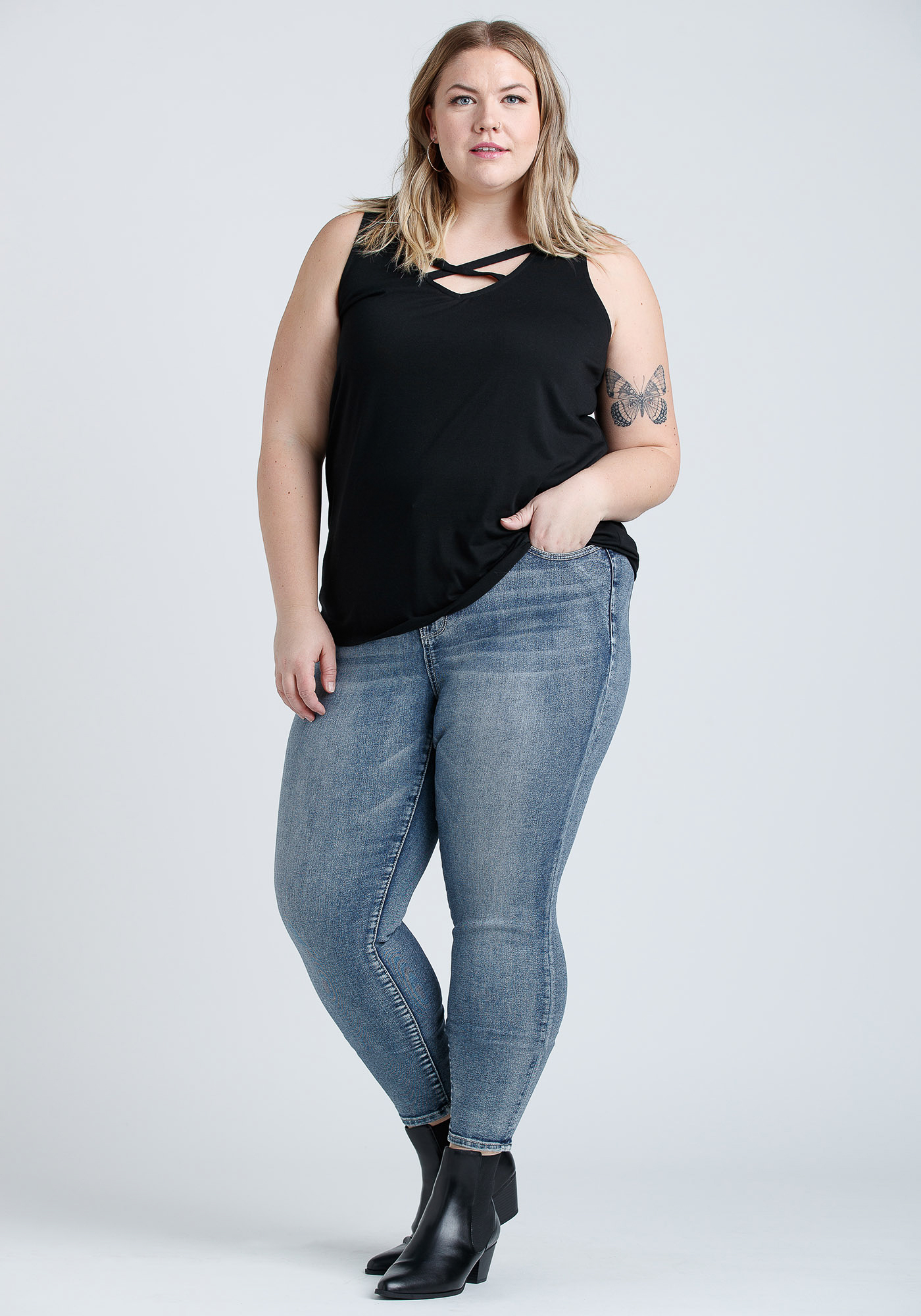 Women's Criss Cross Tank