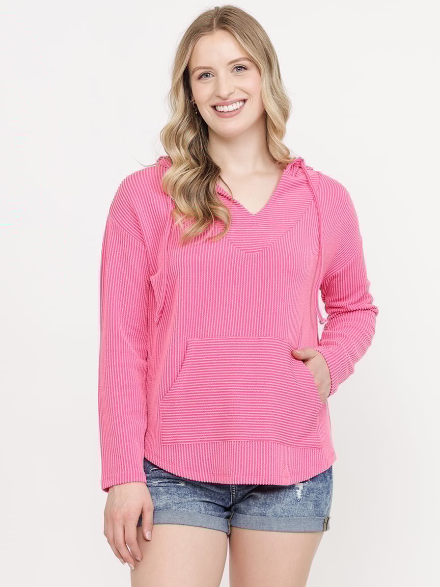 Women's Wavy Rib Hoodie