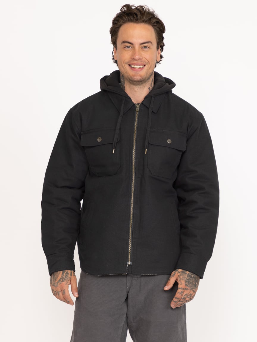 Men's Sherpa Lined Shirt Jacket